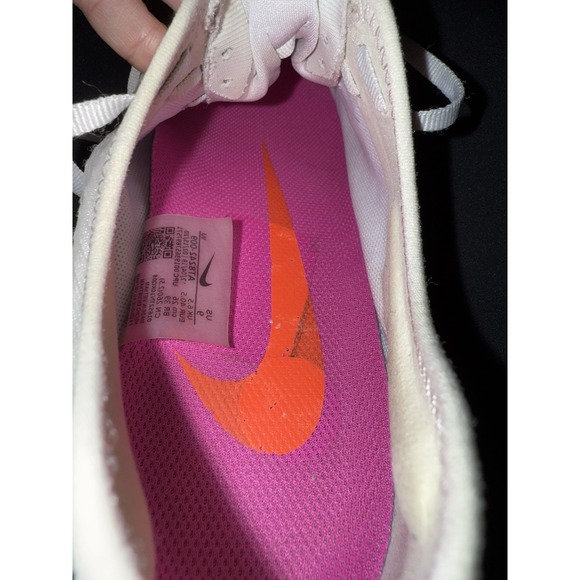 Nike Zoom Pegasus Turbo 2 Women's Running Shoes White, Pink, Orange Size 9 - Picture 13 of 13